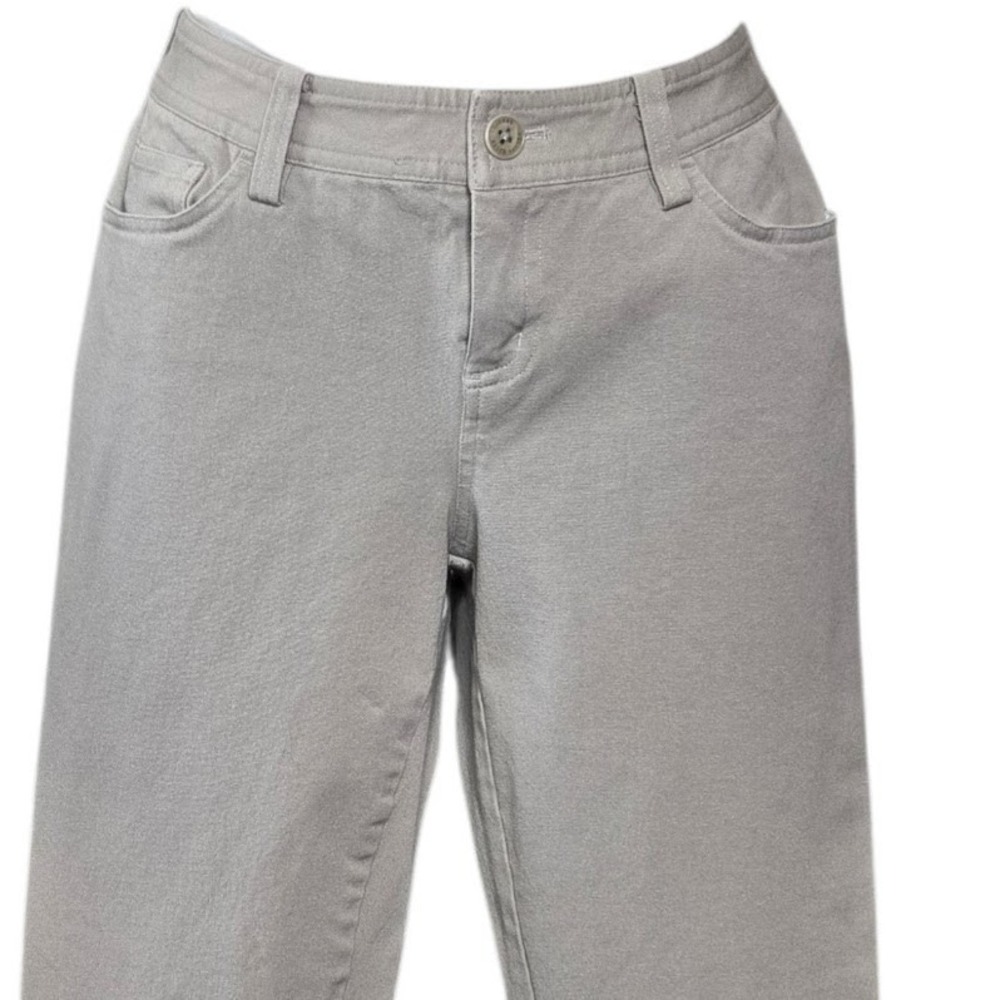 Lauren Ralph Lauren Womens Straight Leg Pants Size 2 Beige Career Stretch Ankle - Picture 2 of 8